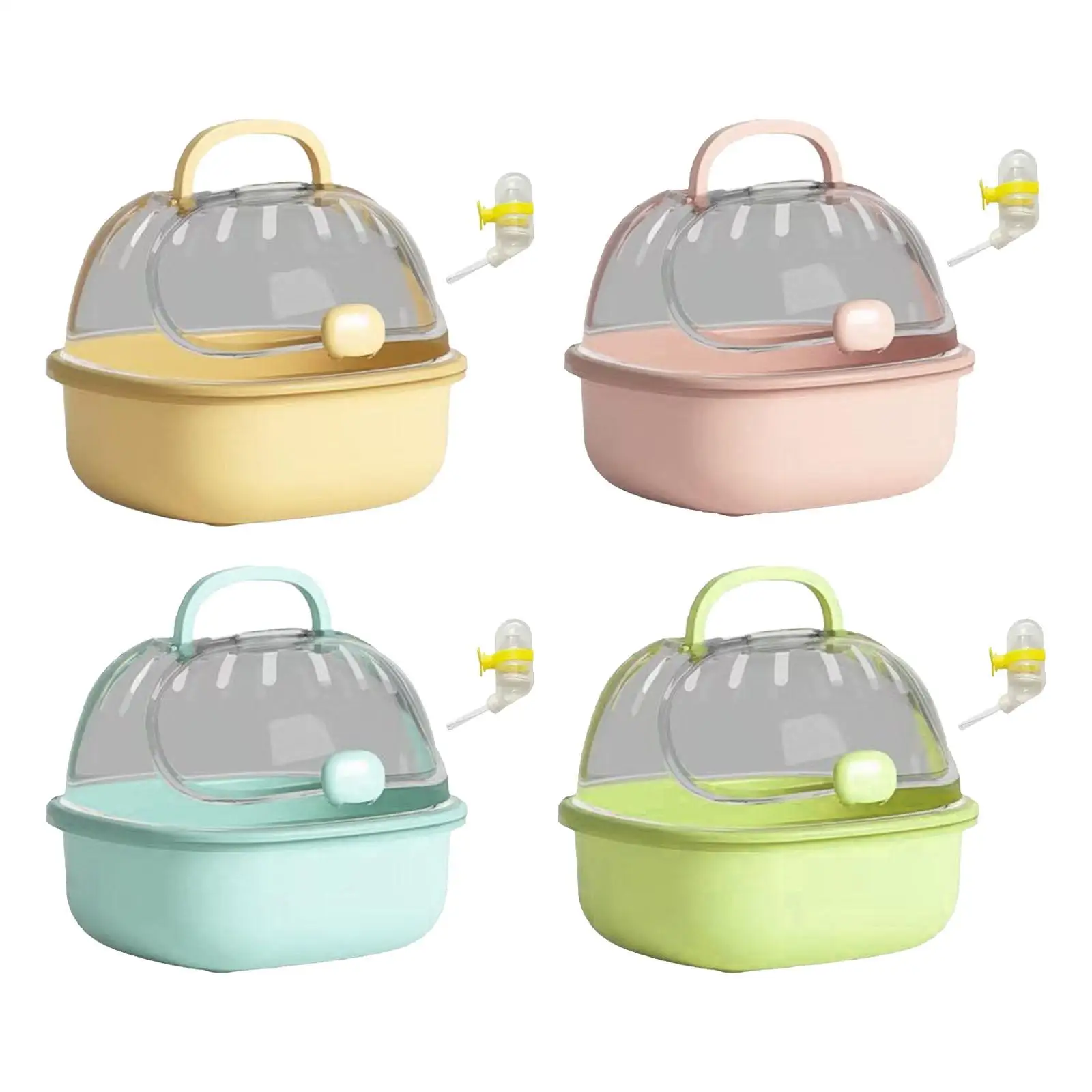 Hamster Travel Carrier Cage Travel Breathable Small Animal Carry Case for Chinchilla Hedgehog Vacation Small Animals Squirrel Hamster Travel Carrier Cage Travel Breathable Small Animal Carry Case for Chinchilla Hedgehog Vacation Small Animals Squirrel