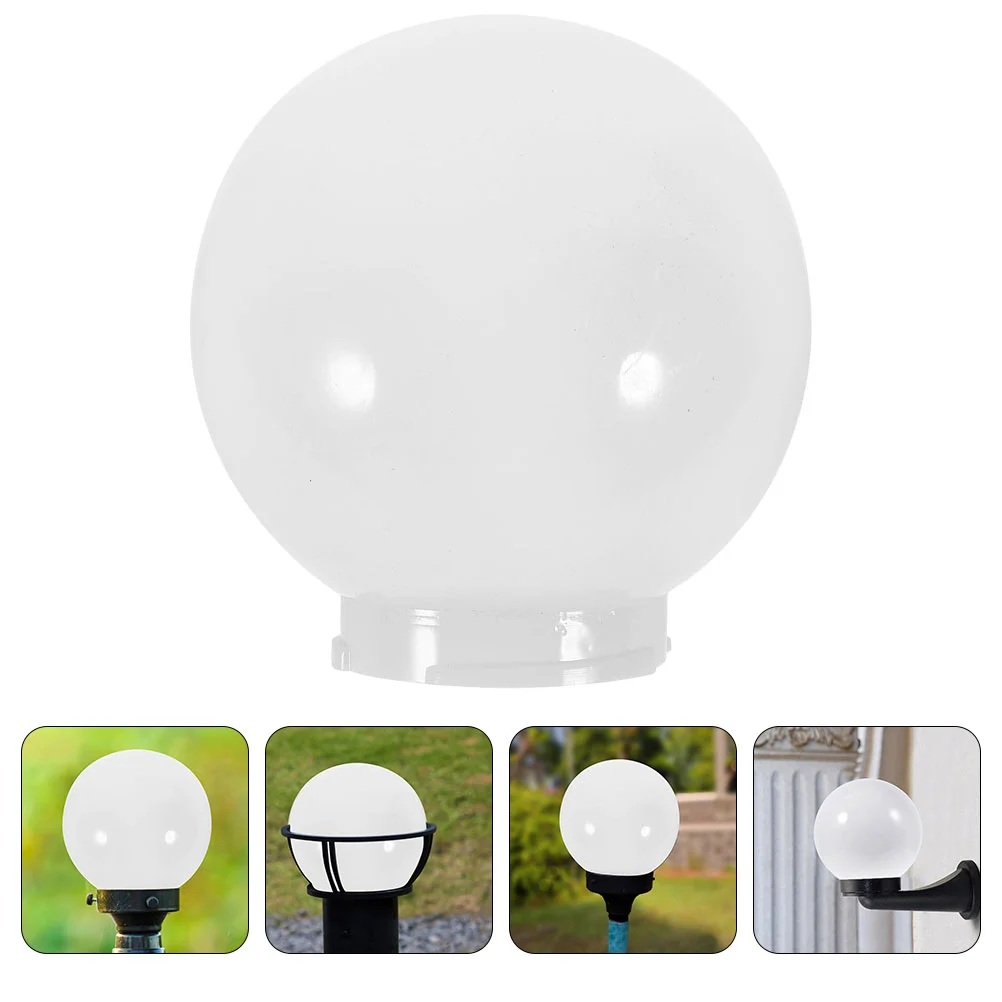 

Acrylic Lampshade Outdoor Lampshade Replacement Round Ball Shape Lamp Cover