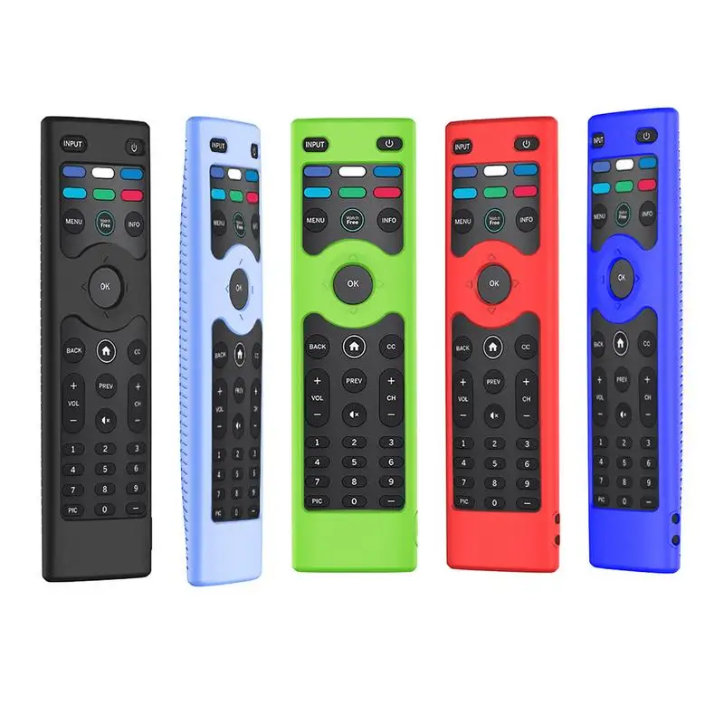 TV Remote Covers For VizioTV XRT140 Remote Silicone Soft Protective Case Shockproof Sleeve Shell For Smart TV Remote Controller