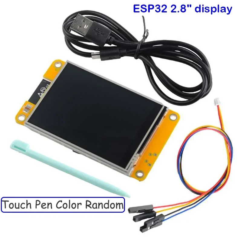 ตัวเลือกสินค้า โมดูลจอสัมผัส ESP32 2.8 นิ้ว 240x320 สำหรับ IoT และ Arduino