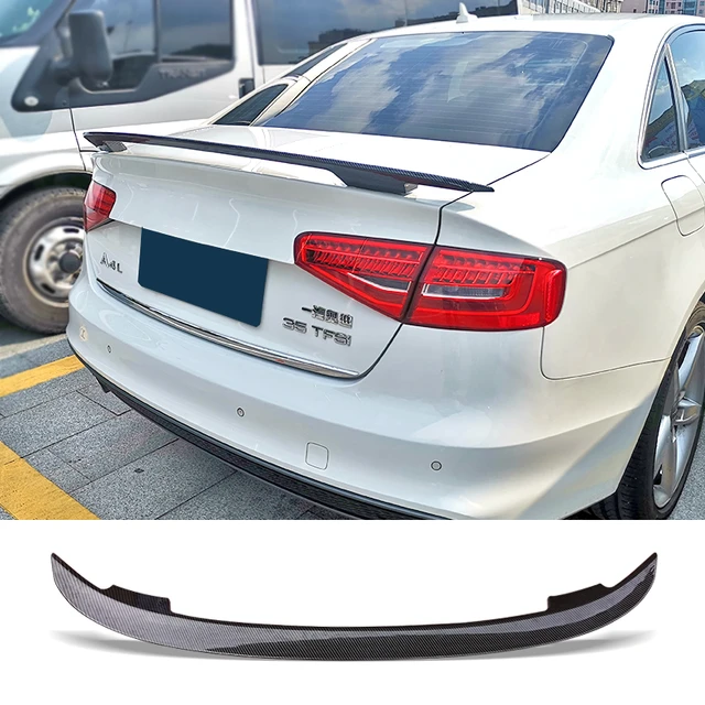 Stamm Spoiler Carbon Oberfläche MT Stil Auto Refit Zubehör Hinten Flügel  Für Audi A4 B6 B8 B9 Universal Typ - AliExpress