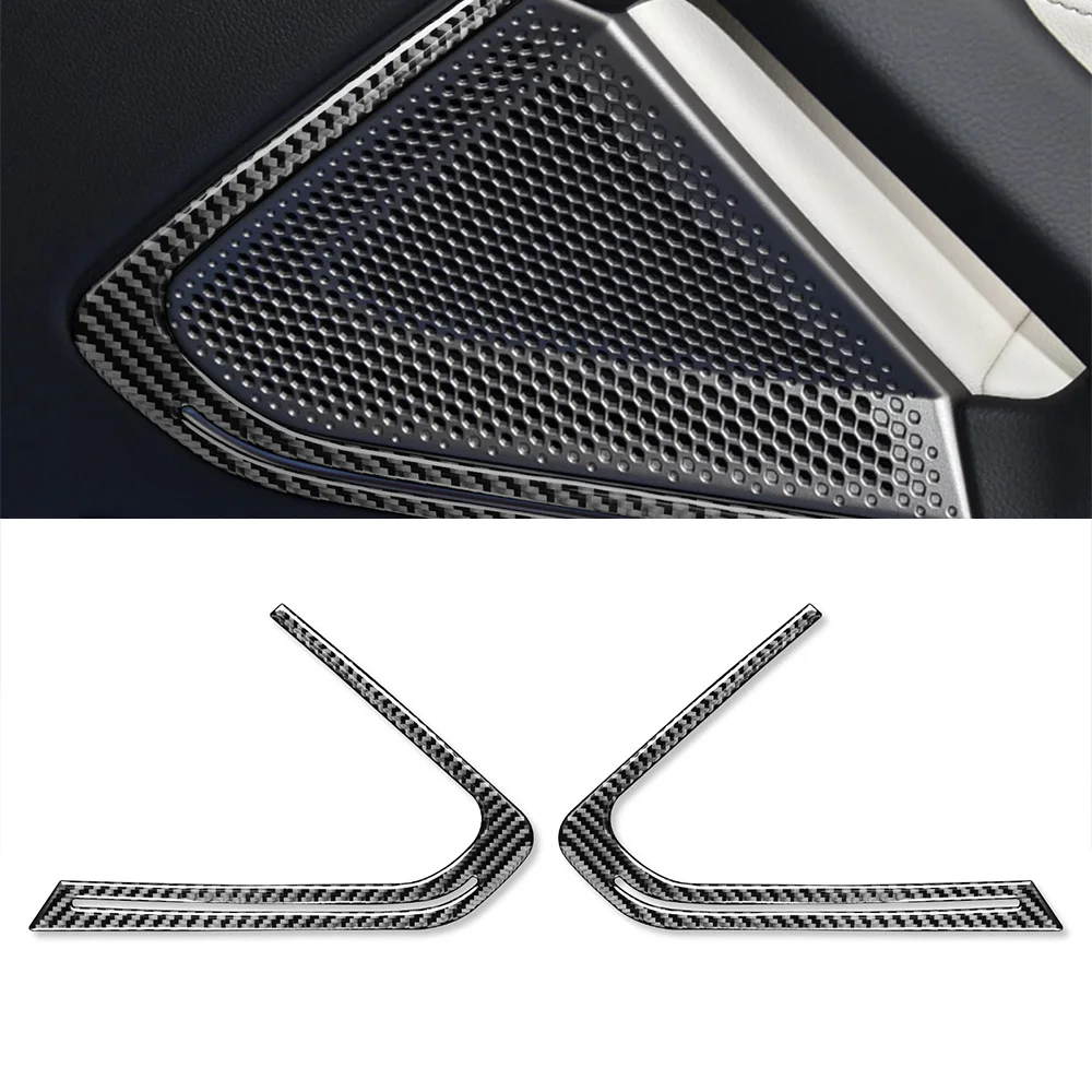 

Дверной клаксон декоративная Обложка отделка Наклейка для BMW Z4 G28 2019 2020 2021 2022 аксессуары для интерьера автомобиля углеродное волокно