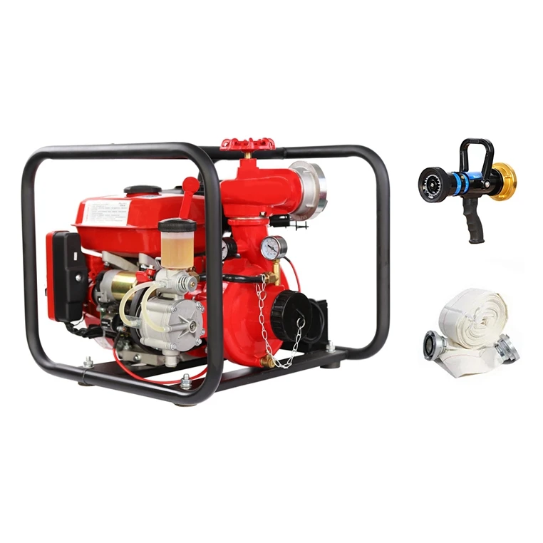 

Quality 7 Lifan gasoline portable fire fighting water pump