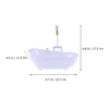 Accessories Bathing Tub Bathtub Toy Set for Baby Dolls Shower Bucket Swimming Pool 4