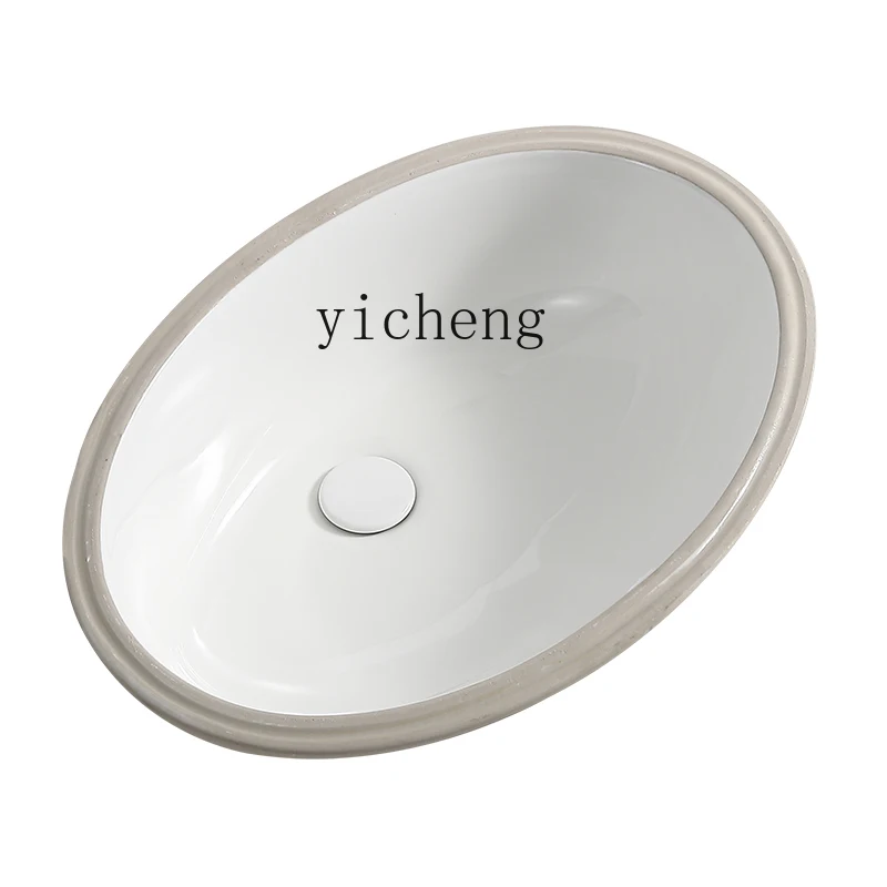 

Yy Ceramic Basin Size Household Face Washing Single Basin Balcony Washbasin