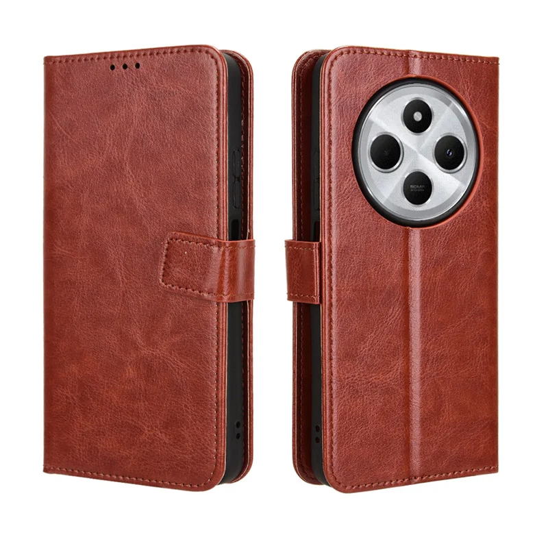 Luxury Flip PU Leather Wallet Case with Lanyard and Stand