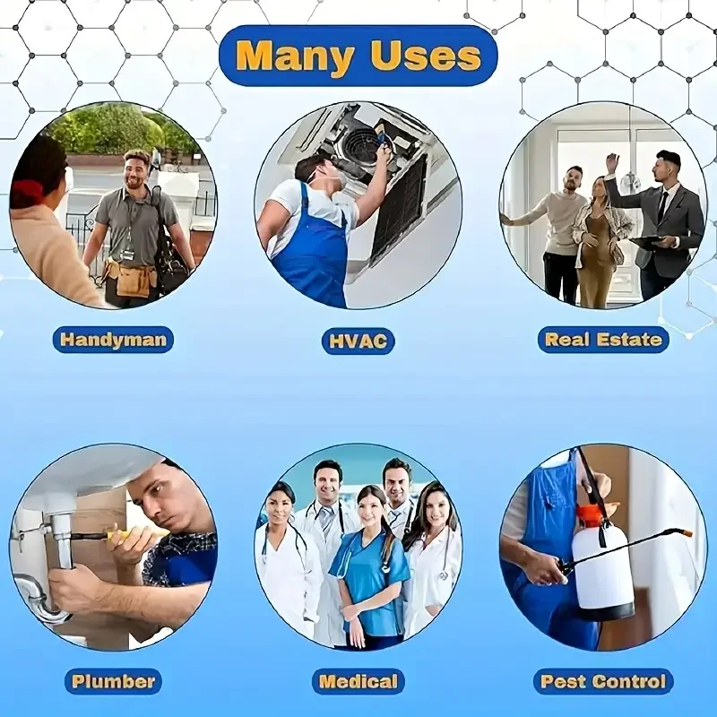 100 Stück schuhüberzüge in Krankenhausqualität – rutschfester, robuster PE-Schutz für Gesundheitswesen, Hausreinigung und Reisen, Hygiene – Detail 5