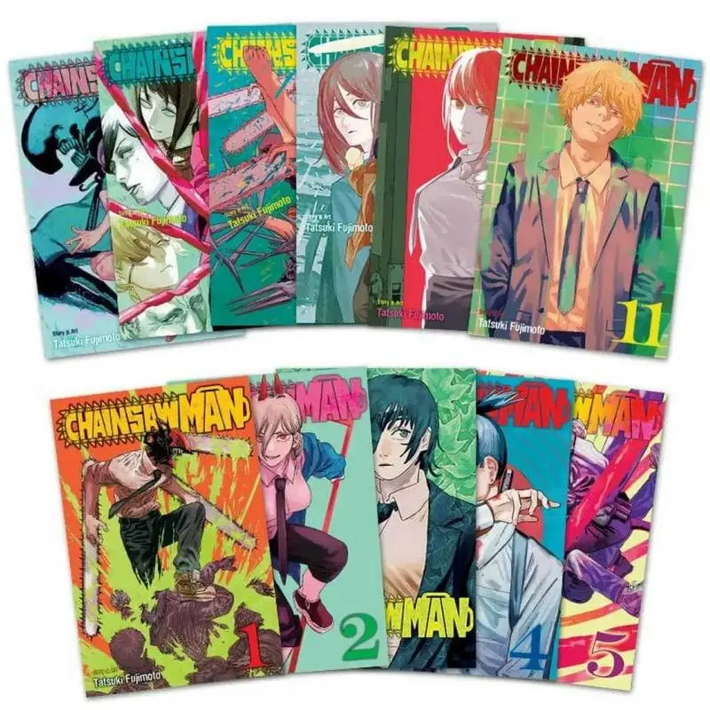 英語版　チェンソーマン　1-17 Chainsaw Man Vol 1-17 Manga Full Set English Comic - Best