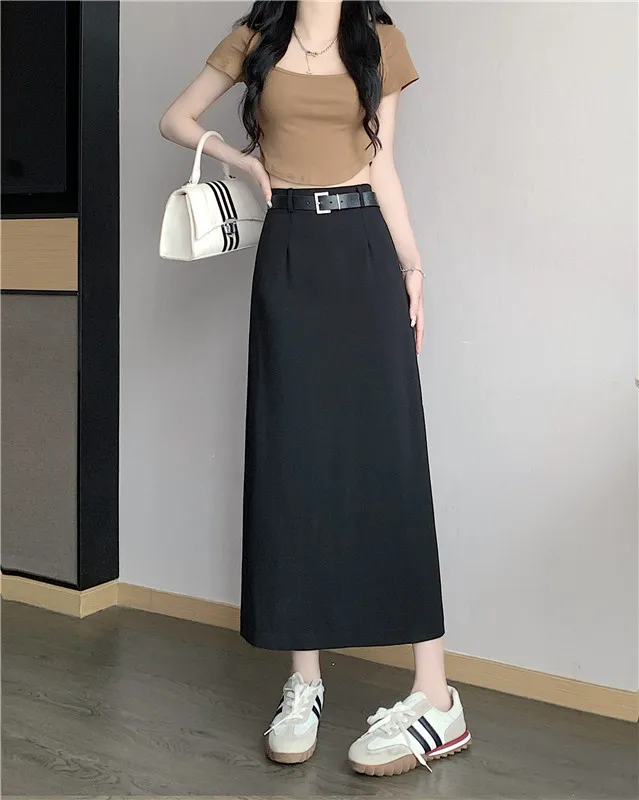 black knitted midi dress Lourdes Black Knit Dress | Premium Stretch Maxi Dress