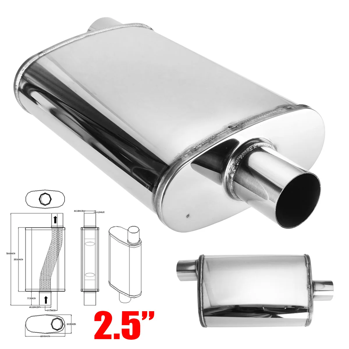 Exhaust Resonator Before Or After Muffler