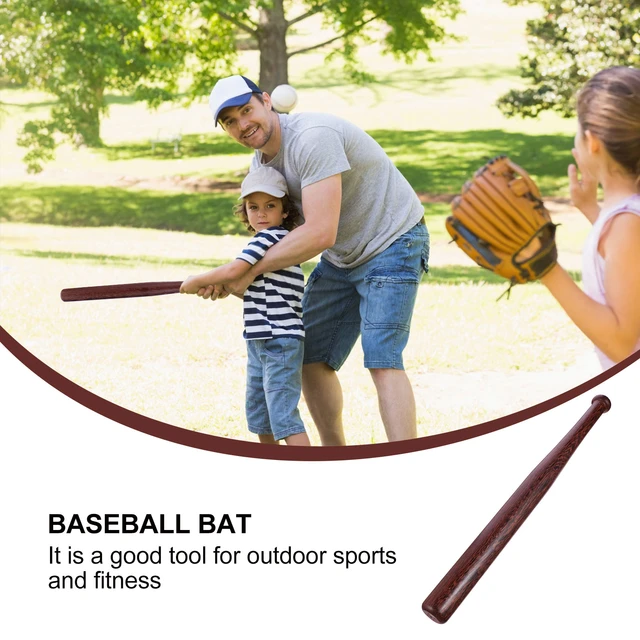 Batte de baseball en bois, fournitures d'exercice, articles de sport de  plein air, outil - AliExpress