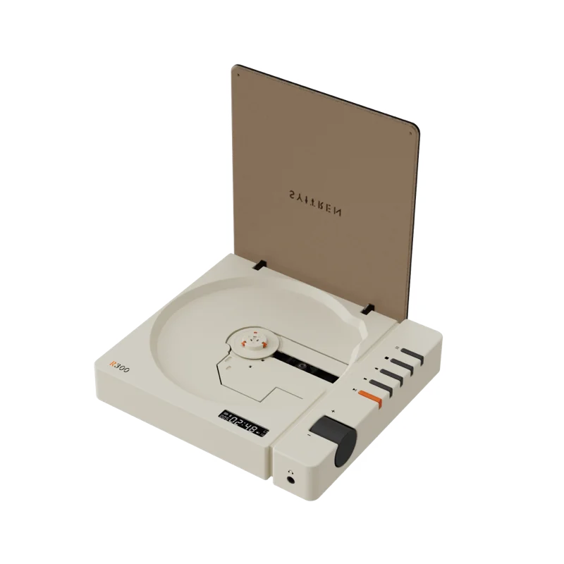 Syitren R300 Portable Pure CD Player High Quality Wireless Bluetooth HIFI Album Player Rechargeable MP3 Walkman Optical Output