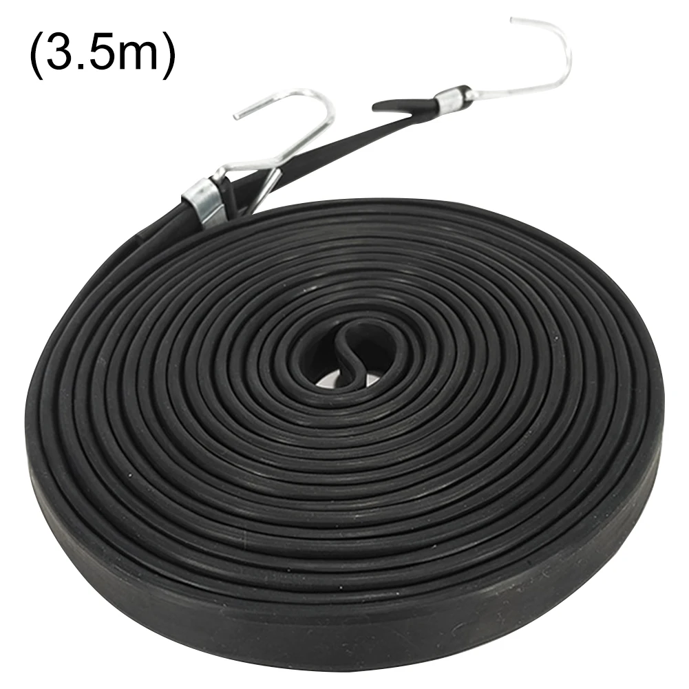 2.5M/3.5M/5M Bungee Cords with Hooks Extra Long Bungee Strap Ropes Rubber Luggage Roof Rack Strap Strong Elastic Rope Fixed Band