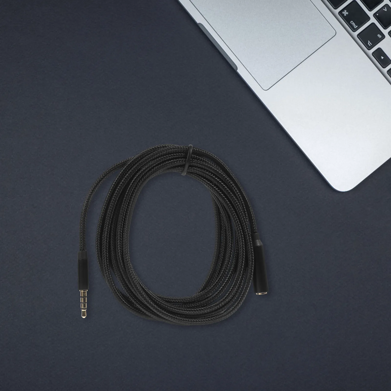 2M 3.5mm 남성-여성 오디오 연장 케이블 프리미엄 구리 코어 AUX 코드 헤드폰 연장, 휴대폰, 노트북, 차량 스테레오용
