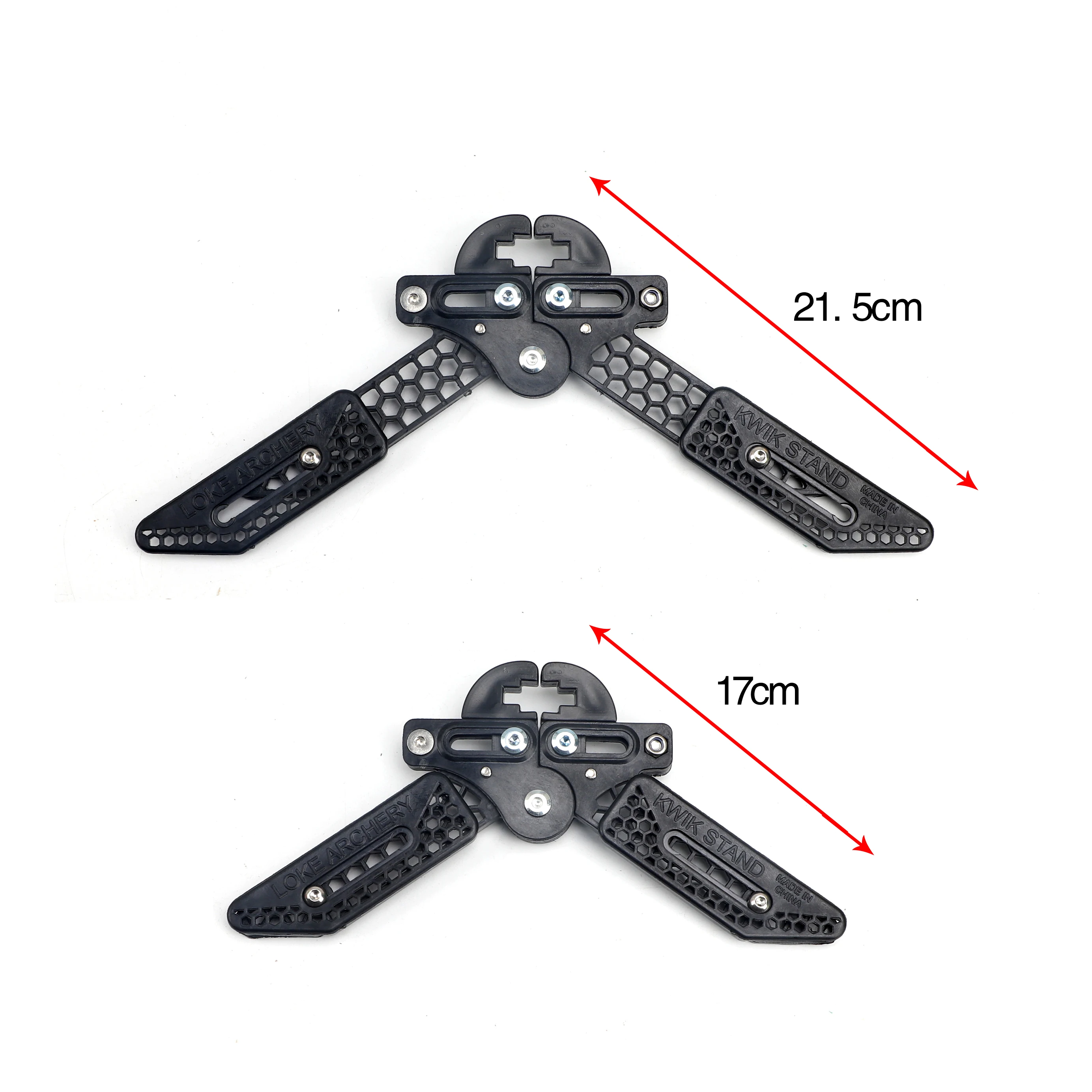 Adjustable Compound Bow Stand Holder Kick Rack Legs Bracket Bow Support Bow 3