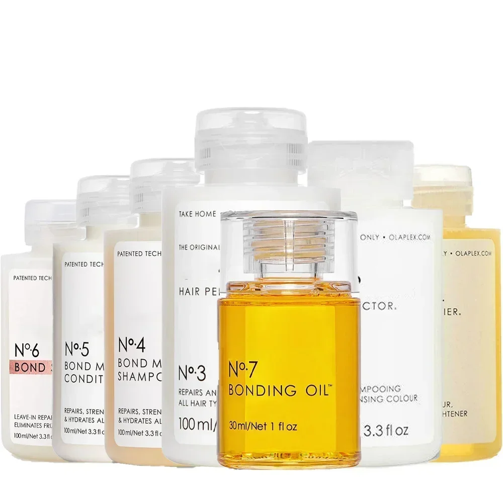 1/7PCS Set Original No.1/2/3/4/5/6/7 BONDING Oil Repair Damage Strengthen Protection Hair Structure Frizz Hair Care Oil hair treatment oil