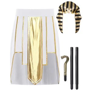 Image for Mens Egyptian Pharaoh Cospaly Costumes Asymmetrica 