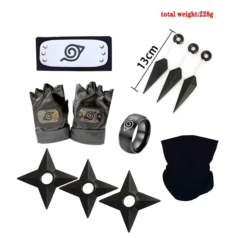 Kakashi Cosplay Accessory Set – Ultimate Anime-Inspired Gift Collection