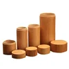 Bamboo Straight Tea Can Storage Boxes Small Travel Sealed Portable Tea Coffee Container Small Jar Tea Caddy Organizer dropship 1