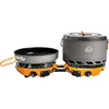 Genesis Basecamp Backpacking and Camping Stove Cooking System with Camping Cookware 1