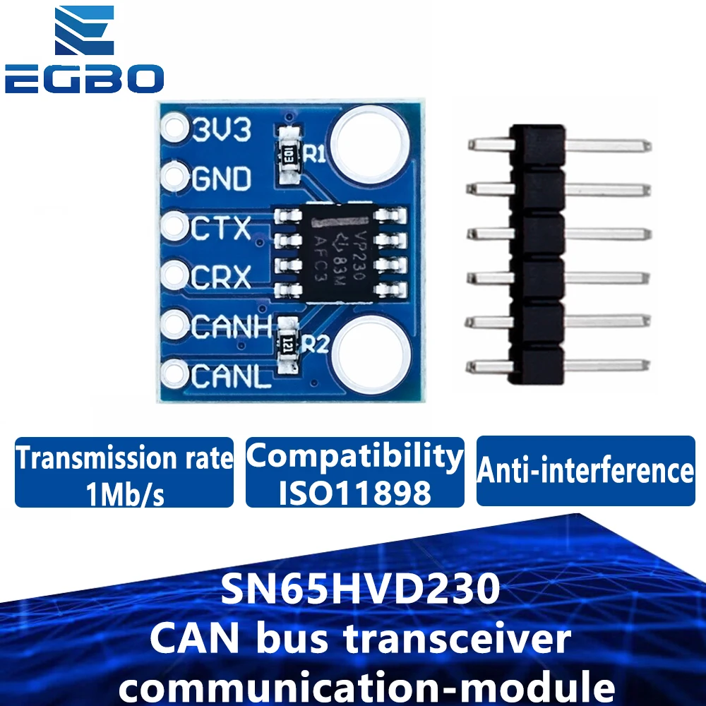 1pcs-5pcs-10pcs-SN65HVD230-CAN-bus-transceiver-communication-module-for ...