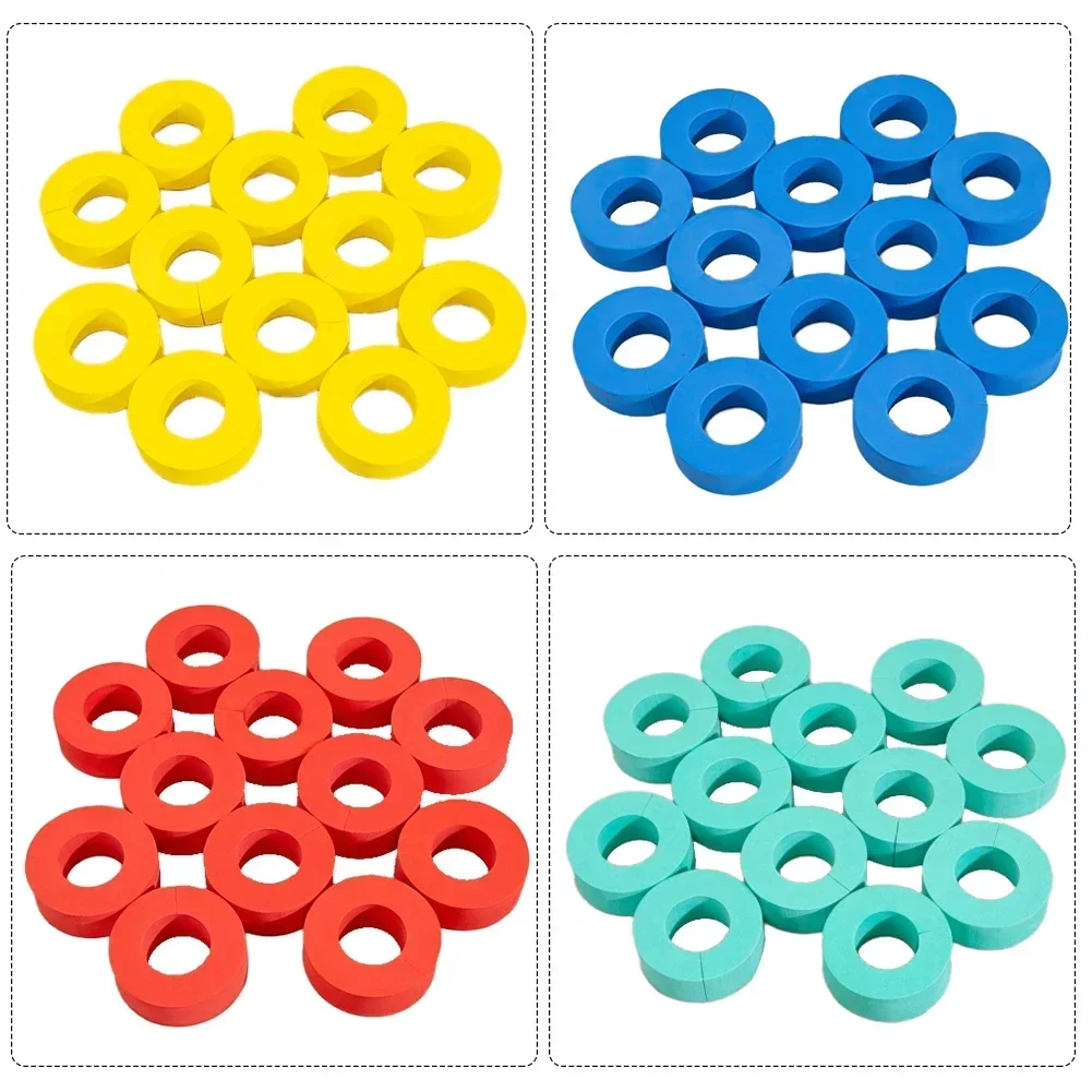 Heatless Hair Curler 6Pcs No Heat Hair Rollers C-Shaped Sponge Curling Rod Soft Curls Sleeping Flexi Rods Styling Tools