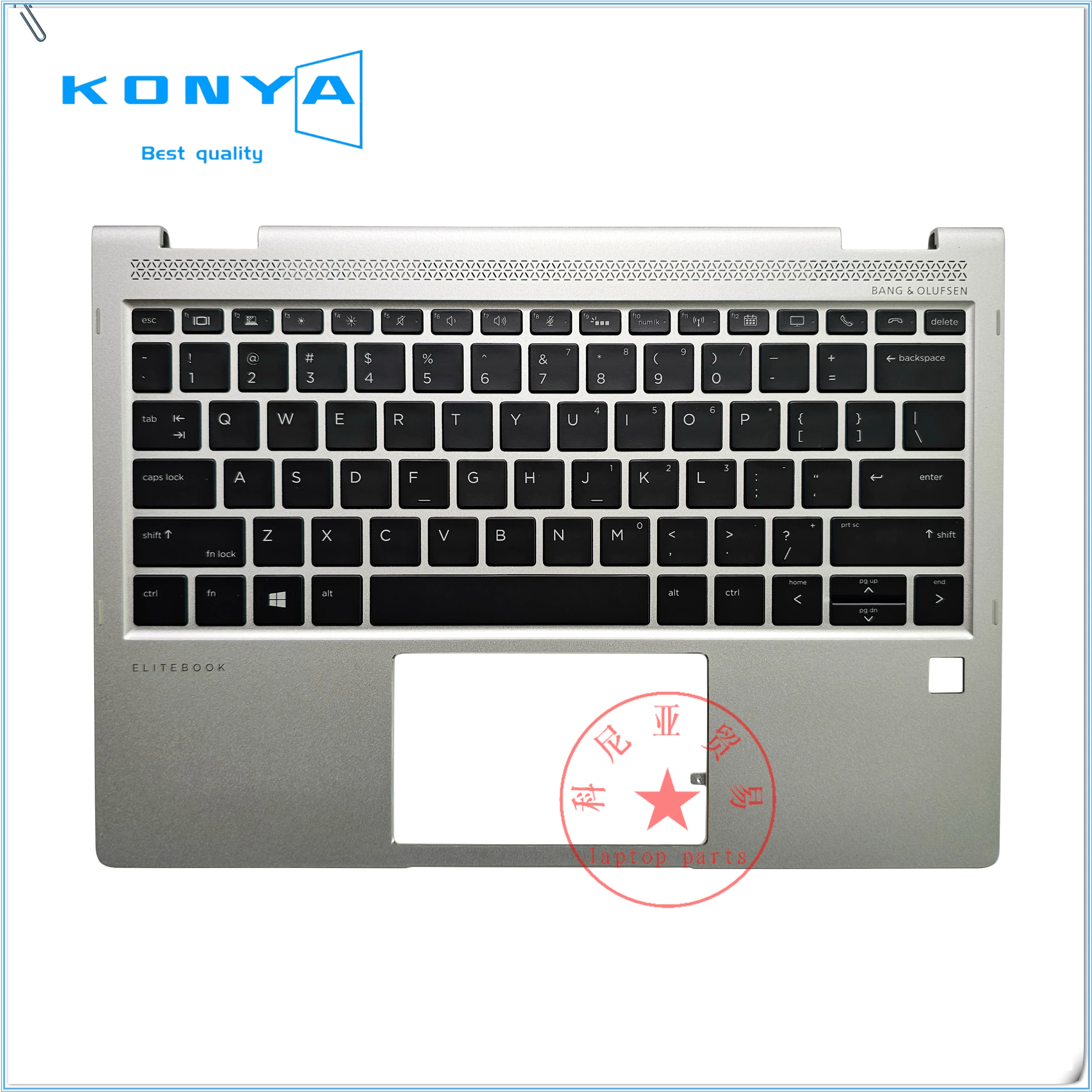 

Новинка, Оригинальный чехол для ноутбука HP EliteBook X360 1020 G2, подставка для рук, верхняя детская Обложка с клавиатурой с подсветкой 937419-141