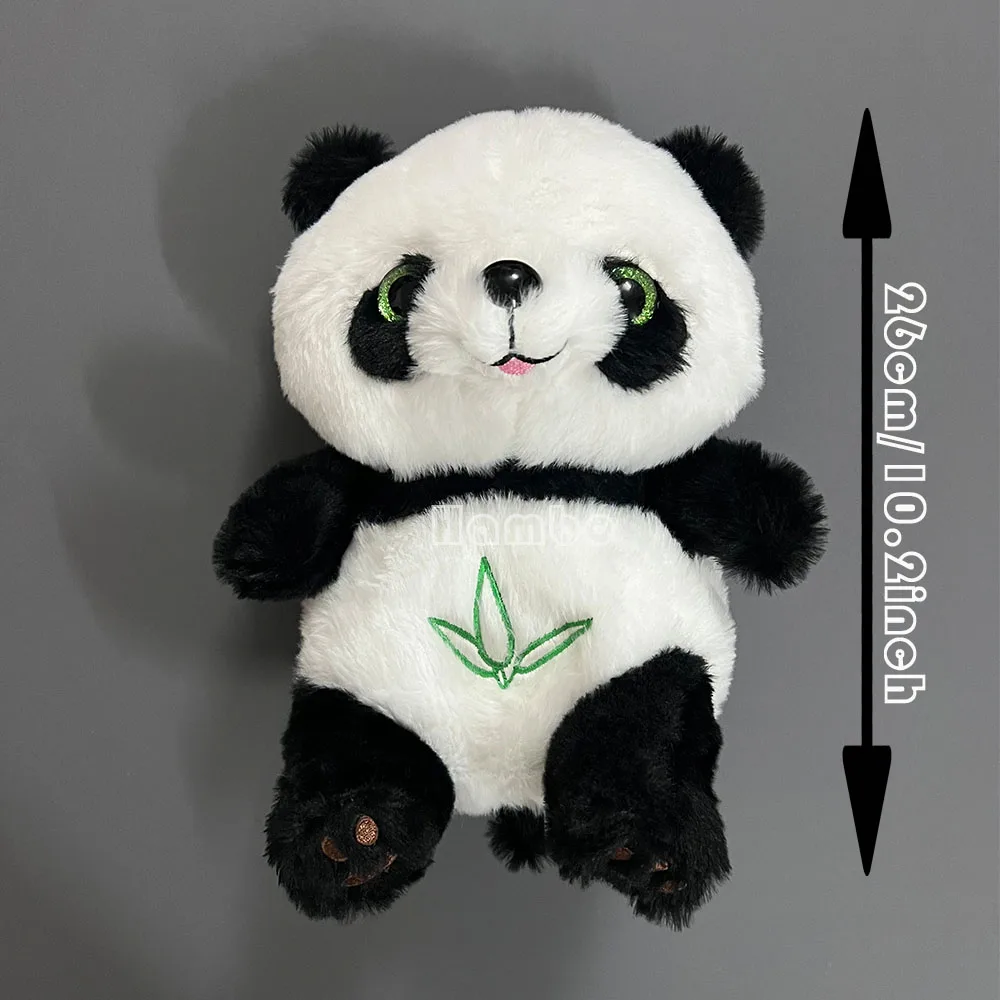 Newborn Breathing Bear Panda 4 Modes Soothing Musical Panda For Baby Sleep Companion Snuggle Anxiety Relief Teddy Christmas Gift Plush Toy