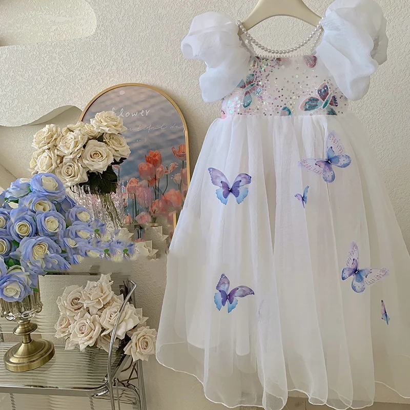 Womens Flower Printed Shirts Dress Elengant 2025 Fall Summer Spring Party Prom Wedding White Dresses Clothing for Woman main image 0