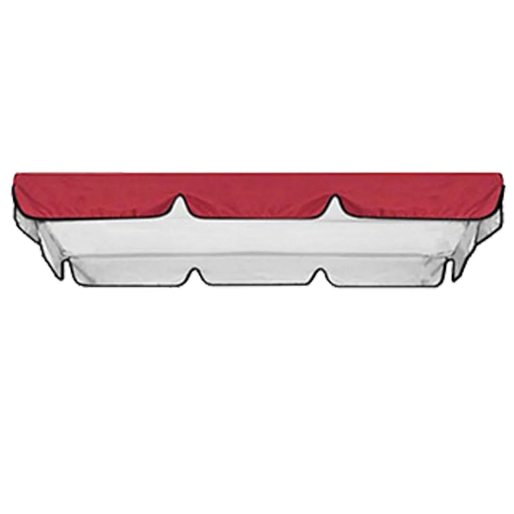 UV-resistant Swing Cover Replacement Canopy Cover For 3-seater Swing Garden Yard Waterproof
