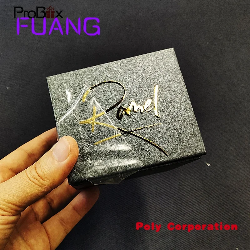 Custom  custom hologram printing dropper perfume ring logo paper label stickers for packaging boxes bottle wholesale paper eyelash packaging box lash boxes packaging custom own logo for 10mm 25mm mink eyelashes case bulk