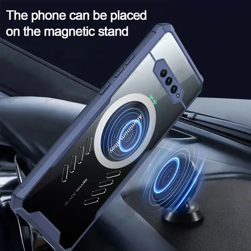 Transparent Heat Dissipation Protective Case - Clear Cover