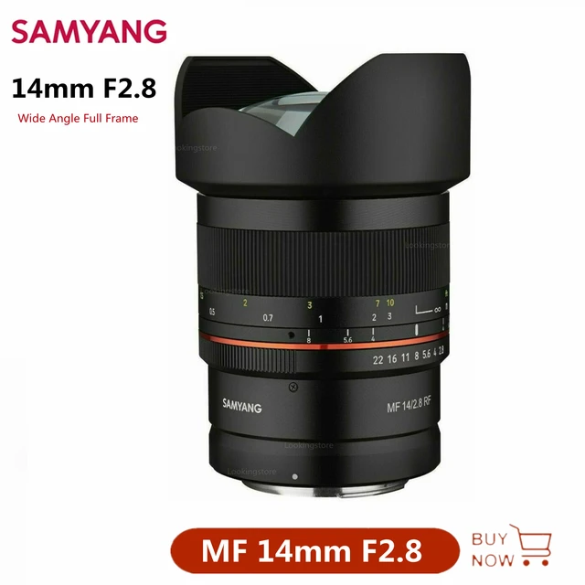 Omgaan Bewolkt compileren Samyang 14mm F2.8 Wide Angle Full Frame Lens For Sony Canon Nikon Mtf  Pentax M4/3 Camera Lens - Camera Lenses - AliExpress
