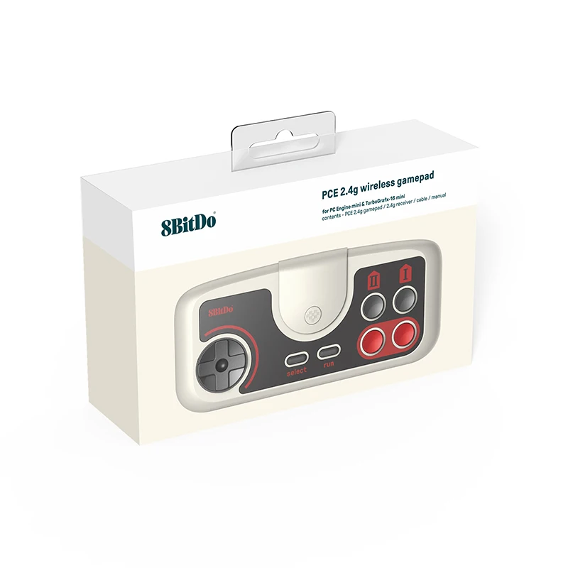 8BitDo 2.4G   е PCE ھ Ʈѷ PC  ̴ CoreGrafx ̴ TurboGrafx-16 ̴ ٵ ġ