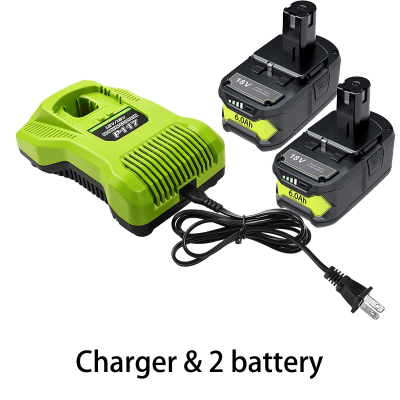 2 battery 1 charger