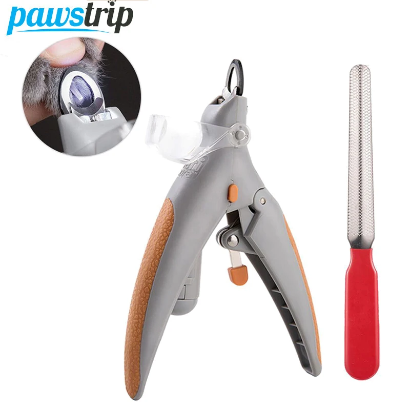 

Professional Pet Nail Clipper for Dogs Cats Small Animals Led Light Nail Trimmer Toe Claw Scissor Grooming Tool Pet Supplies