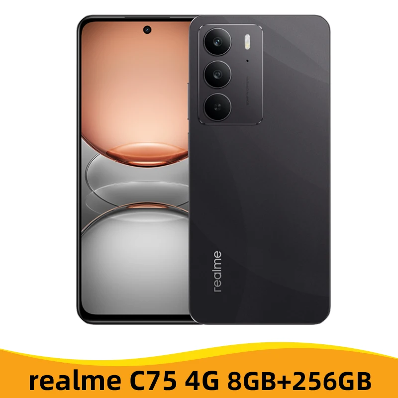 Global Version realme C75 4G NFC Helio G92 Max Octa Core