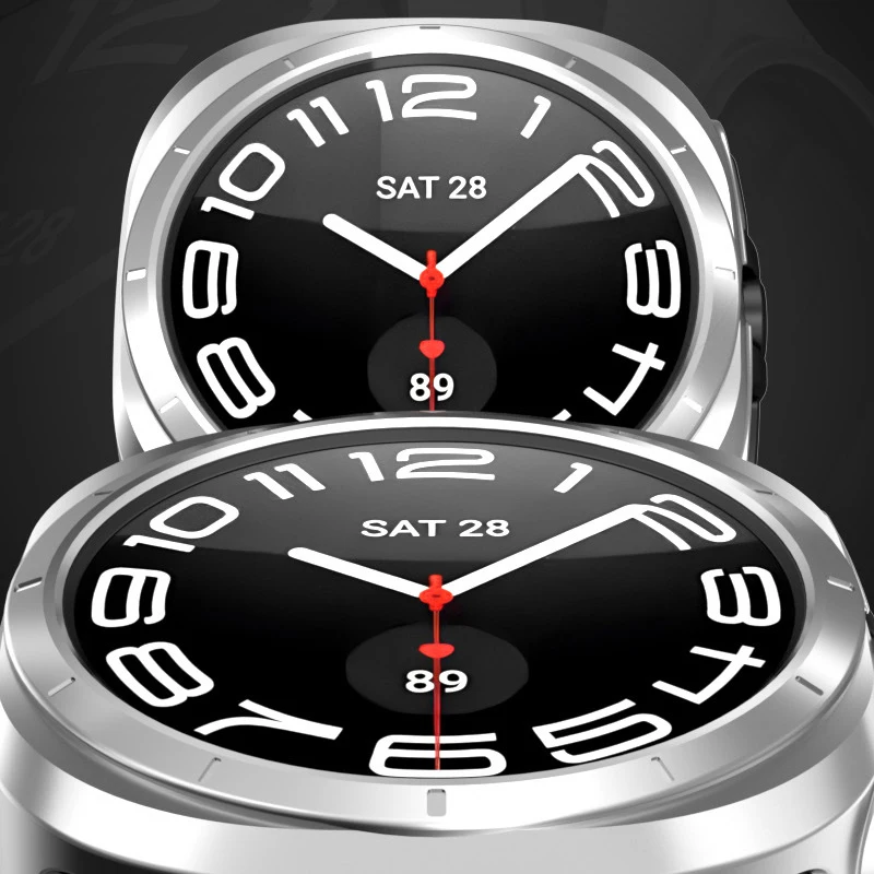 Sleek Matte Hard PC Protective Case for Smartwatches - Fall-Prevention Bumper Cover