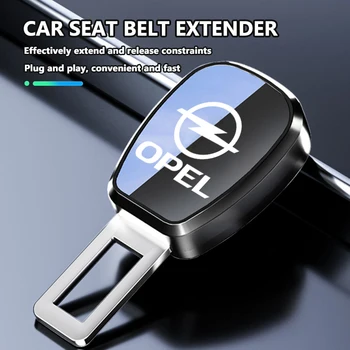 Clip di estensione per cintura di sicurezza auto, fibbia regolabile per Opel Meriva Mokka Grandland Vectra Zafira Vivaro Antara