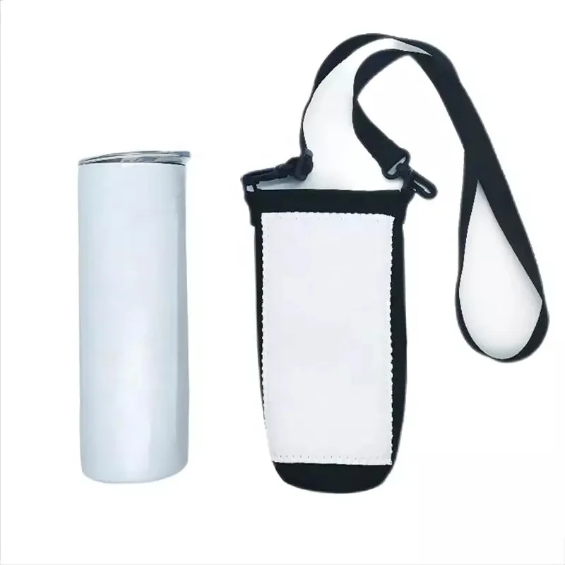 Sublimation Tumbler 20 oz. Sleeve with adjustable Strap - Neoprene