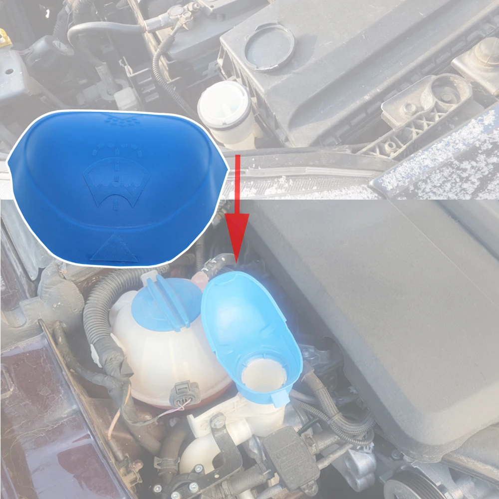 Rondella Tergicristallo Per Auto Imbuto Serbatoio Riempitivo Liquido Screenwash Tappo Serbatoio Per Chevrolet Sonic T300 Aveo 2012 - 2019 Suburban Imp