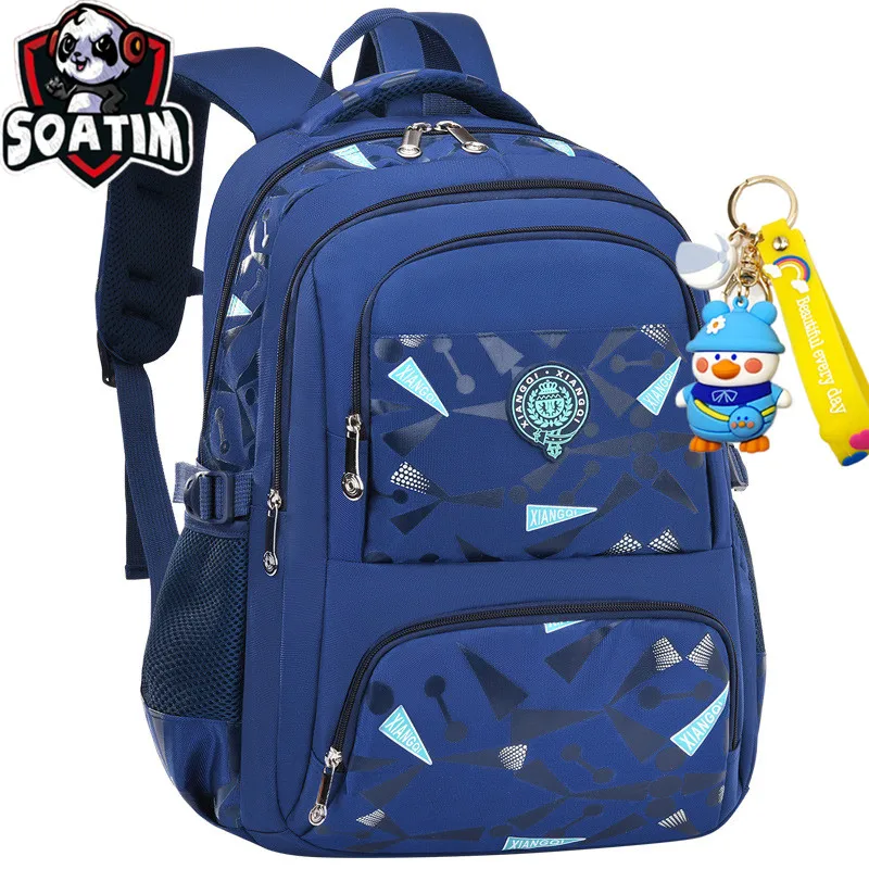 

Children School Bags Boys Children Backpack kids Primary Orthopedic School Backpacks schoolbag Mochila Infantil 6-14 years old