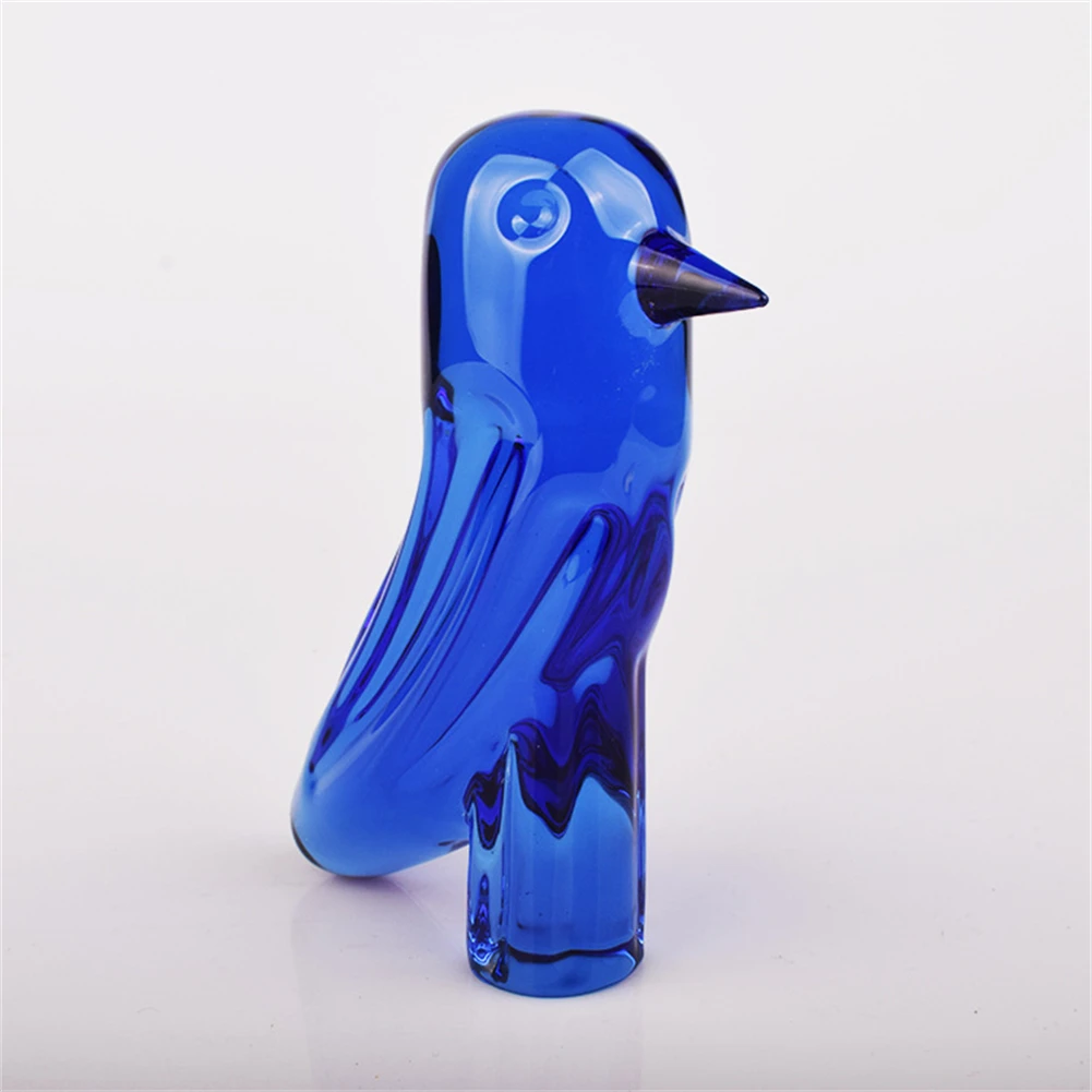 

Glass Animal Crystal Bird 11.5x9CM Figurines For Home Furnishing Practical To Use Suitable For Home Decoration