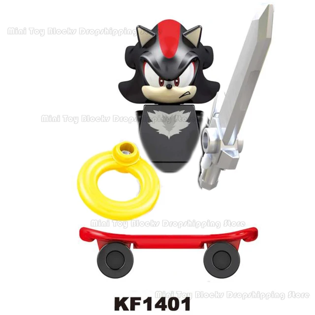 WM6086 WM6087 WM6088 LG1001 Sonics Anime Building blocks Amy Rose Ray Storm Shadow Bricks mini action toy figure Children gifts KF1401