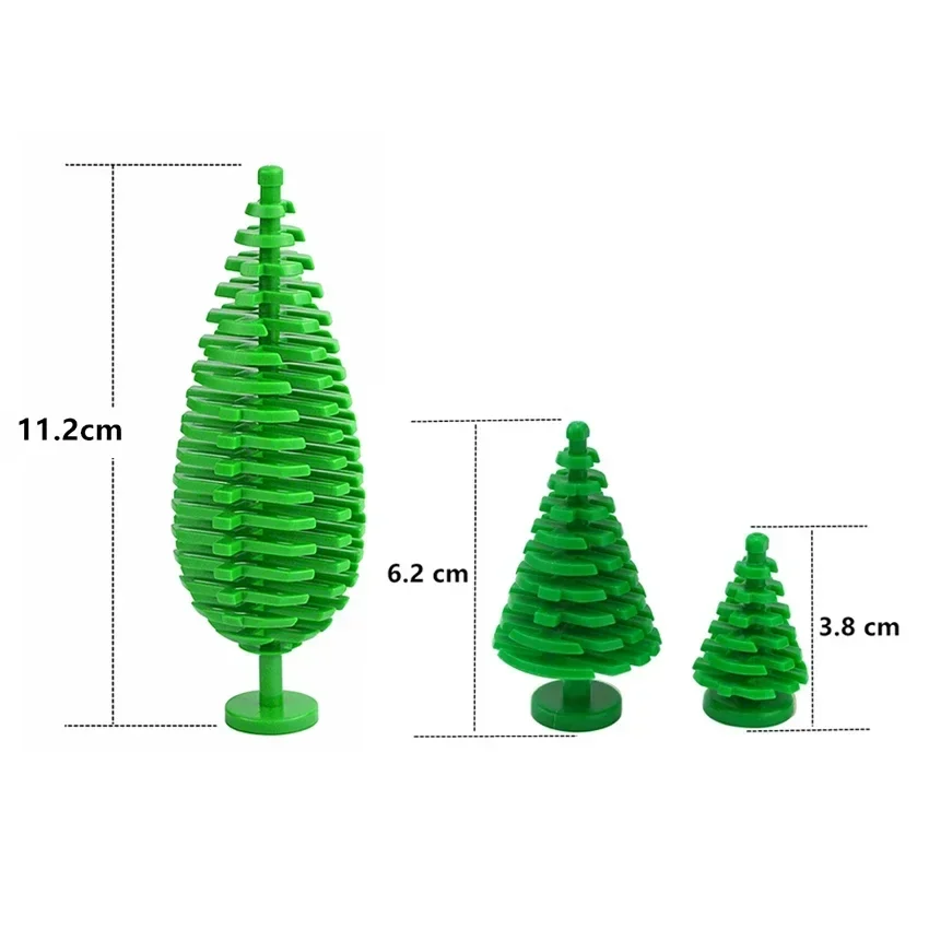 Plant Accessories Brick Set: Greenery for Military and City Buildings