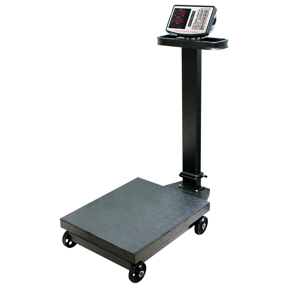 

Heavy Duty Weighing Scales Big Size 50*60cm Weighing Scale 500kg Platform