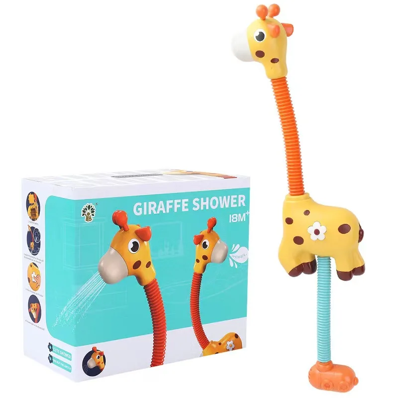 giraffe with box