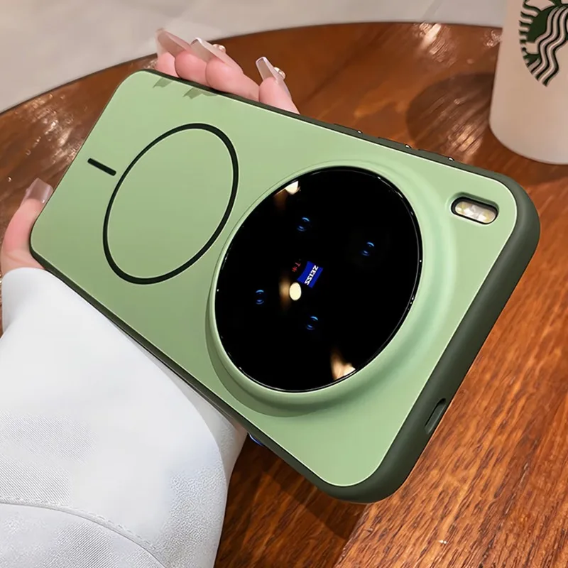 Premium Magnetic Acrylic Phone Case - Sleek and Durable Protective Cover
