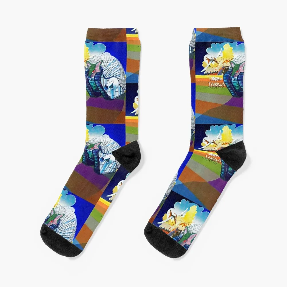 

ELP Tarkus (1971) Socks cute with print hiking tennis Socks Female Men's