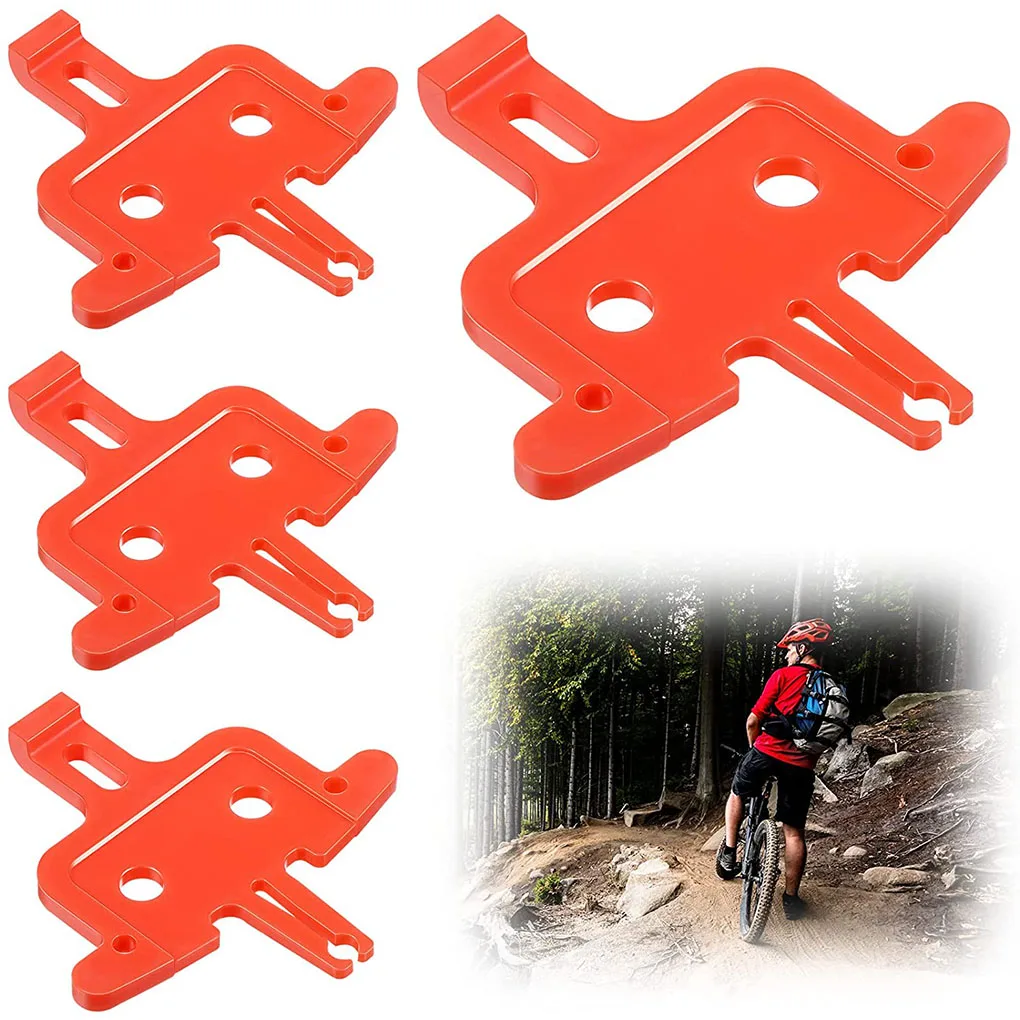 Pak Van 4 Fiets Rem Spacer Schijf Mountainbike Hydraulische Remblokken Professionele Draagbare Outdoor Fietsonderdelen